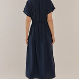 Simone Dress - Navy