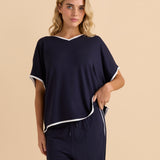 Clara Tee - Navy