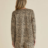 Brixley Long Sleeve Top - Leopard