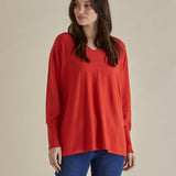Destiny Knit Jumper - Flame