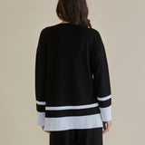 Eleanor Knit Jumper - Black