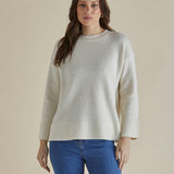 Edith Knit Jumper - Cream