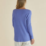 Cable Mini Jumper - Powder Blue