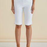 Bermuda Bengaline Short - White