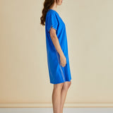 Stellar T-Shirt Dress - Royal Blue