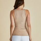 Tiana Tank - Beige