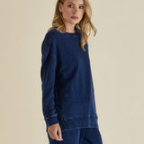Easy Crew Sweat - Indigo Wash