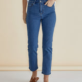 Stella Straight Leg Jeans - Vintage Wash