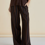 Tamara Pant - Chocolate Stripe