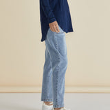 Haven Straight Leg Jean - Light Blue Wash