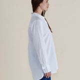 Shellie Poplin Shirt - White