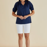 Joanne Blouse - Navy Blue
