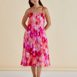 Harriet Dress - Floral Abstract Print