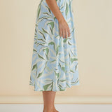 Belize Skirt - Garden Print