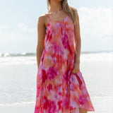 Harriet Dress - Floral Abstract Print