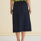 Astra Denim Skirt - Ink