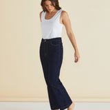 Fleur Bootleg Jean - Smoke Ink
