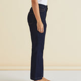 Fleur Bootleg Jean - Smoke Ink