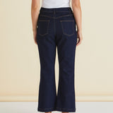 Fleur Bootleg Jean - Smoke Ink