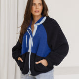 Franklin Fleecy Jacket - Blue