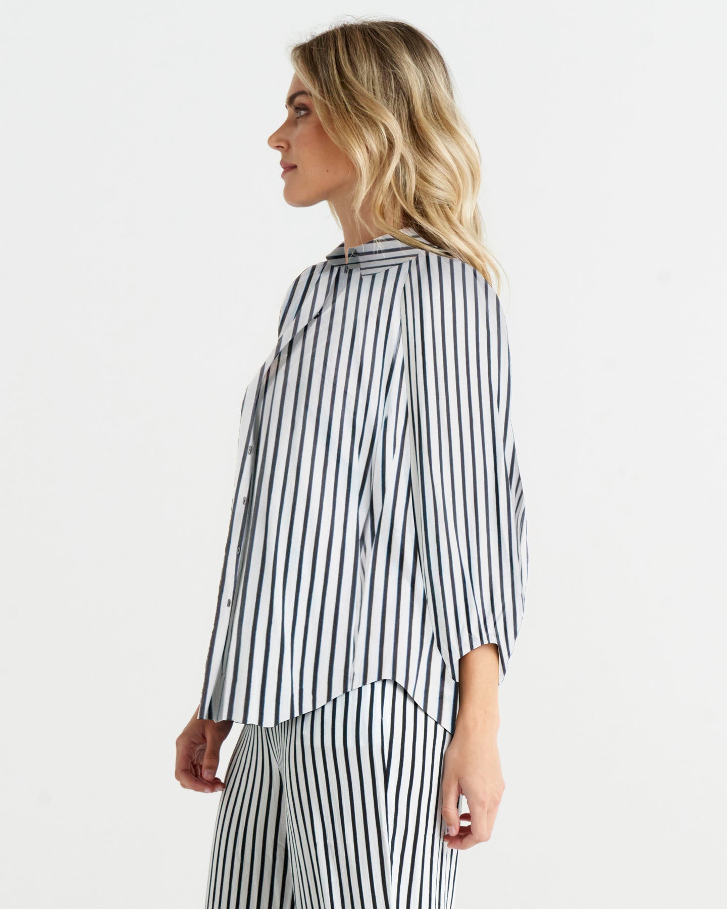 Marseille Shirt - Black Stripe