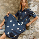 Reagan Poplin Skirt - Leopard Print