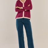 Hampton Cardigan - Pink