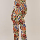 Frida Frill Shirt - Villa Floral Print