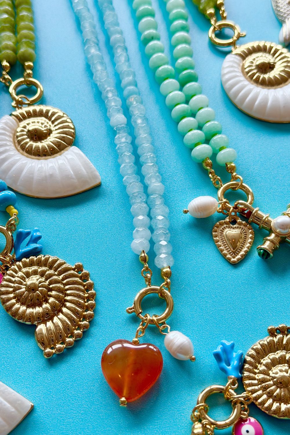 Santorini Heart Necklace