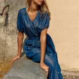 Lee Lyocell Dress - Dark Blue Wash