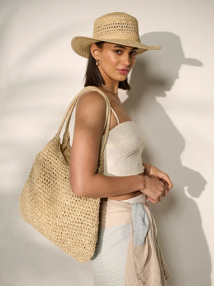 Solana Summer Tote Bag - Beige