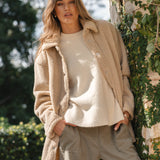 Teddy Jacket - Latte