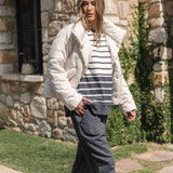 Presley Puffer Jacket - Pearl
