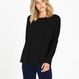 Clemont Asymmetrical Bamboo Top