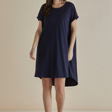 Maxine T-Shirt Dress - Coal