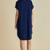 Maxine T-Shirt Dress - Navy