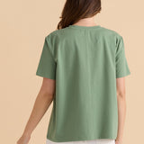 Ellia Crew Tee - Floral Print