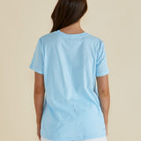Ellia Crew Tee - La Plage Print