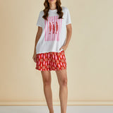 Ellia Crew Tee - Sardinia Print