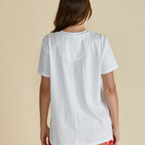 Ellia Crew Tee - Sardinia Print