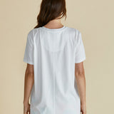 Ellia Crew Tee - Summer Vibes Print