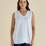 Mariah Tank - White