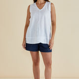 Mariah Tank - White