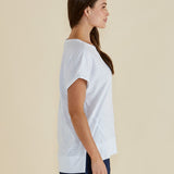Shirley Short Sleeve Tee - White