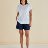 Shirley Short Sleeve Tee - White