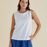 Jordyn Tank - White