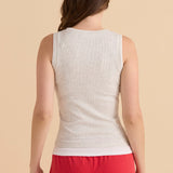 Thea Tank Top - Grey Marle