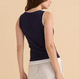Thea Tank Top - Navy
