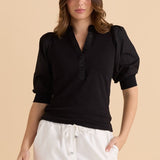Ralph Rib Top - Black
