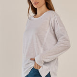 Beatris Tee - White